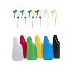 Plastic, Multi-Colour Coded 600ml Trigger Spray Bottles